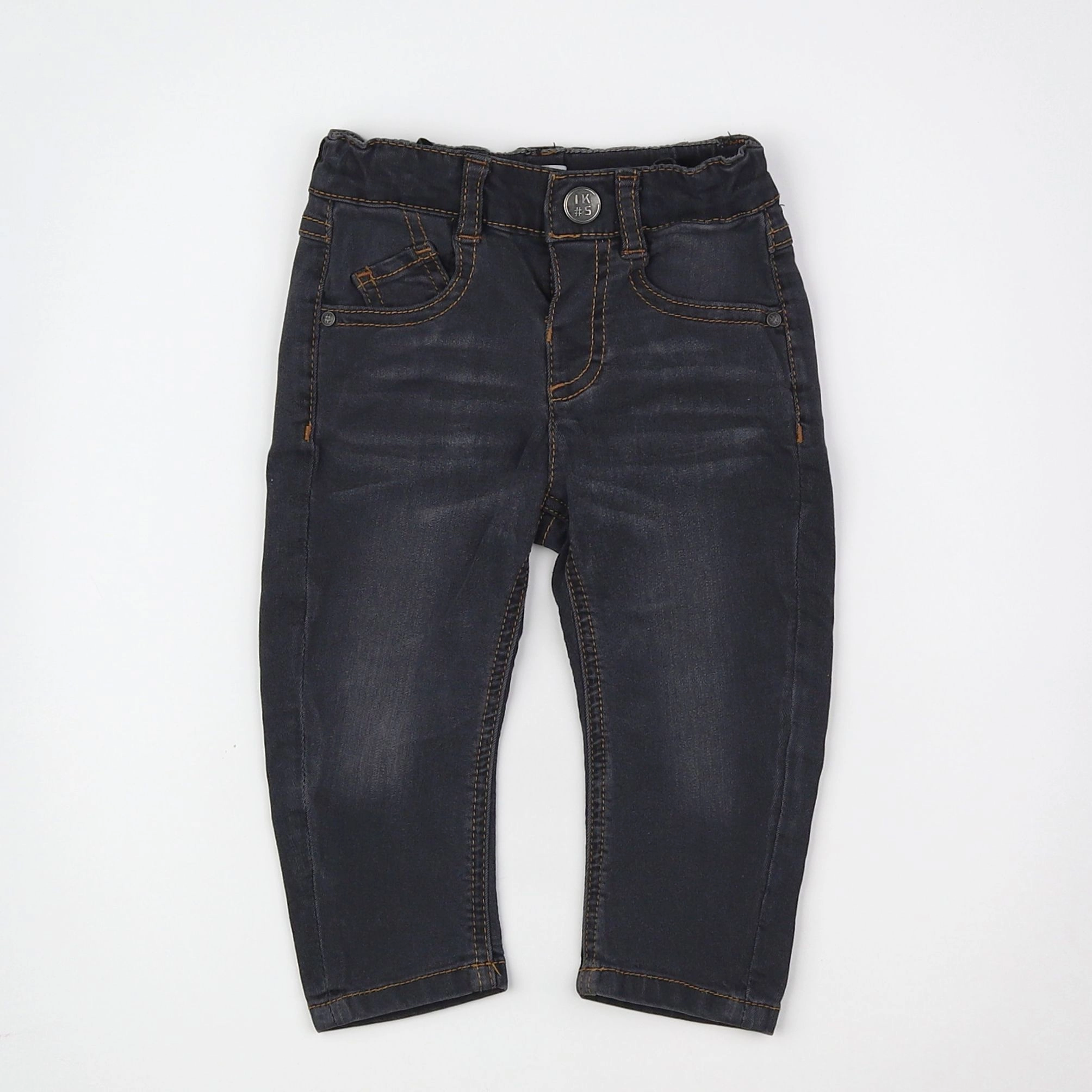 IKKS - jean gris - 12 mois